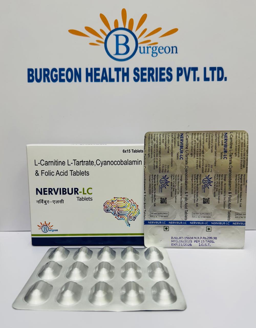 Nervibur -Lc- formulated with   | Provided by Burgeon Health Series