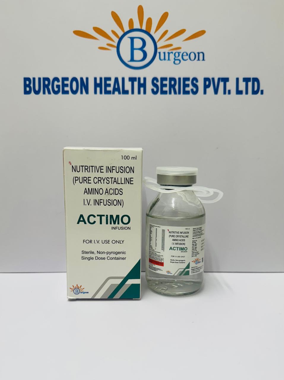 Actimo Iv- formulated with   | Provided by Burgeon Health Series