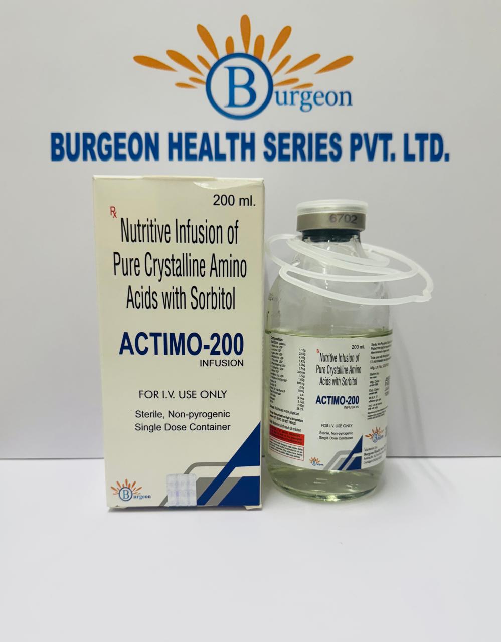 Actimo Iv- formulated with   | Provided by Burgeon Health Series