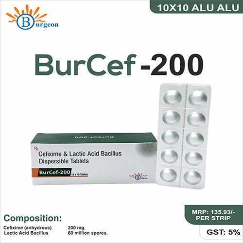 Burcef 200- formulated with   | Provided by Burgeon Health Series