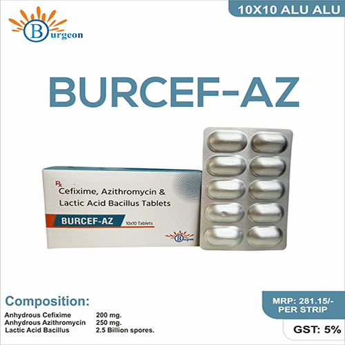 Burcef Az- formulated with   | Provided by Burgeon Health Series