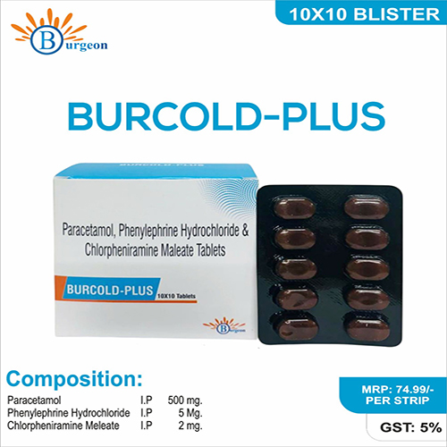 Burcold -Plus- formulated with   | Provided by Burgeon Health Series