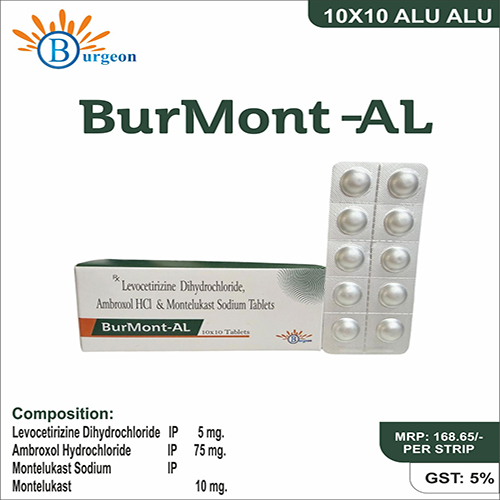 Burmont Al- formulated with   | Provided by Burgeon Health Series