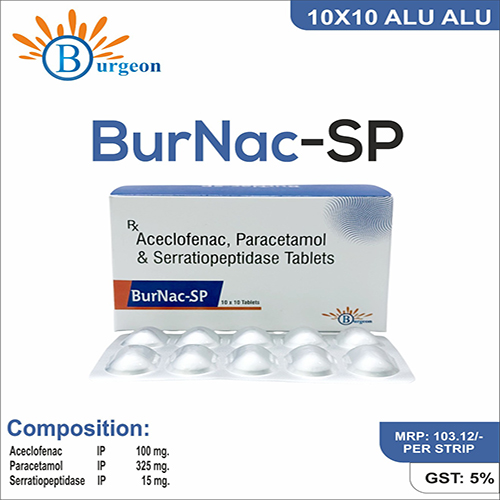 Burnac Sp- formulated with   | Provided by Burgeon Health Series