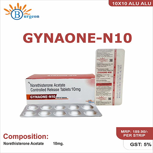 Gynaone – N10 : Norethisterone 10Mg | Burgeon Health Series