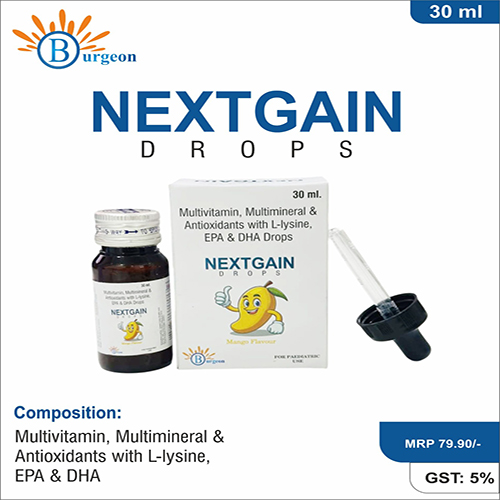 Nextgain- formulated with   | Provided by Burgeon Health Series