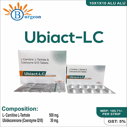 Ubiact-Lc- formulated with   | Provided by Burgeon Health Series