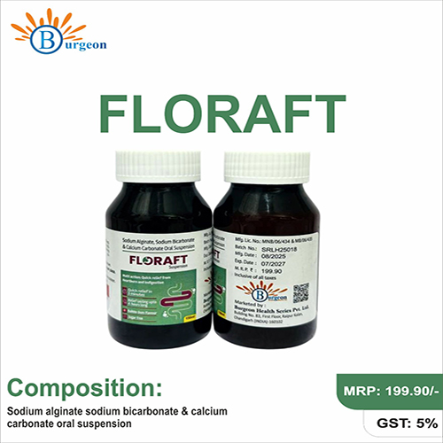 Floraft- formulated with   | Provided by Burgeon Health Series
