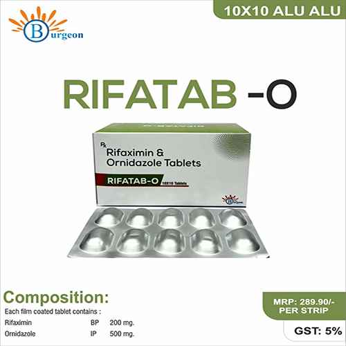 Rifatab-o- formulated with   | Provided by Burgeon Health Series