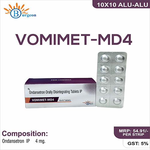 Vomimet-md4- formulated with   | Provided by Burgeon Health Series