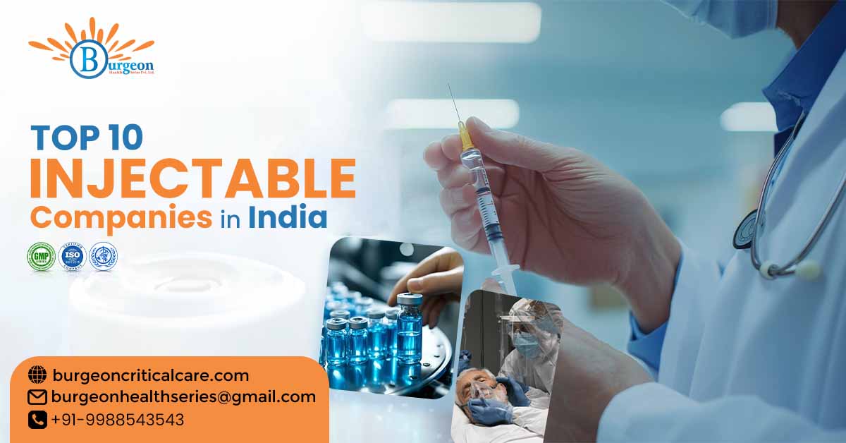 List of the Top 10 Injectable Companies in India