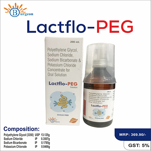 Lactflo Peg- formulated with   | Provided by Burgeon Health Series