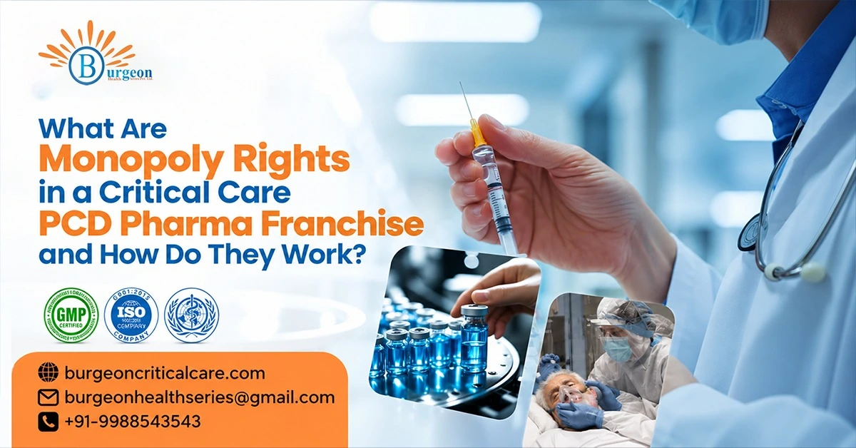 What Are Monopoly Rights in a Critical Care PCD Pharma Franchise and How Do They Work?